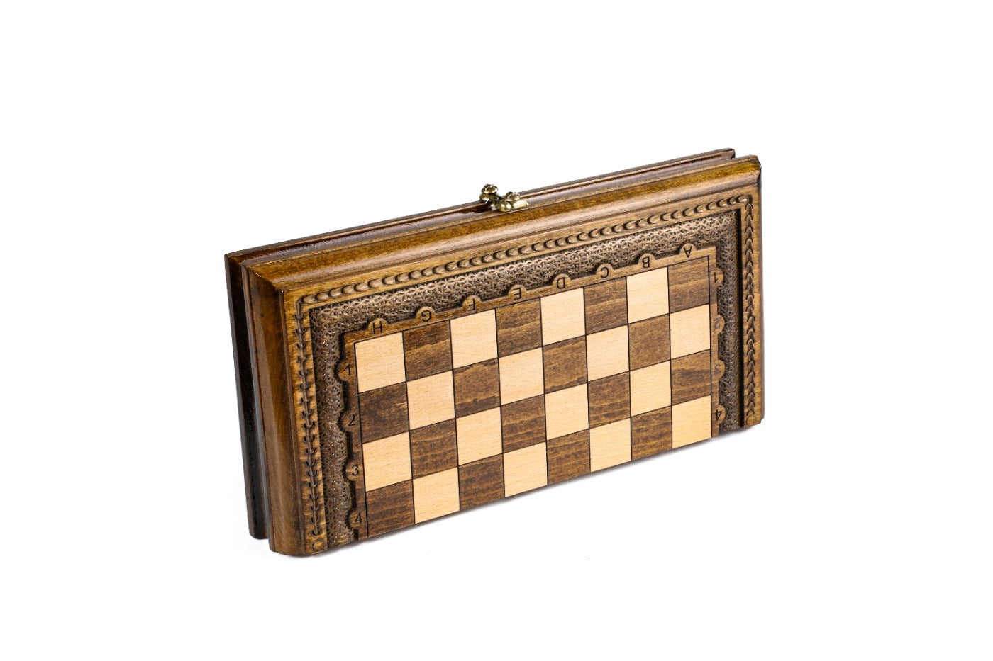 Classic Carved Chess Set – Wooden Chess Set 11.8" - Unumperfectus