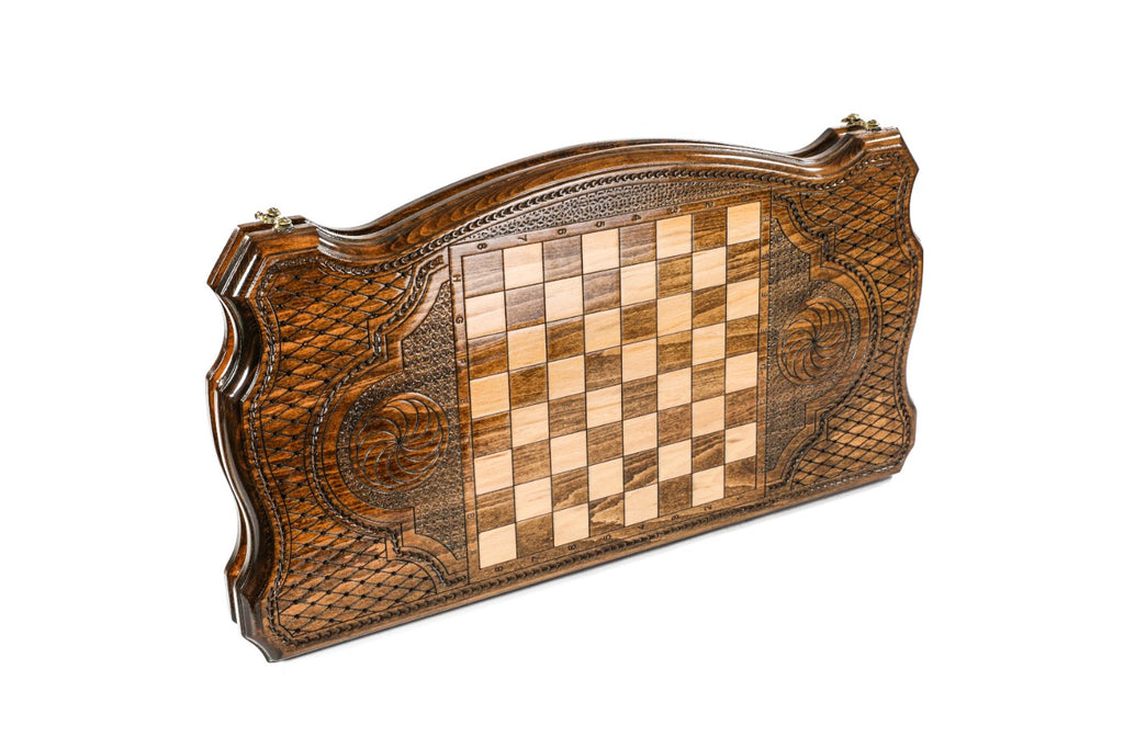 Backgammon Board - Coat of Arms of Armenia - Unumperfectus