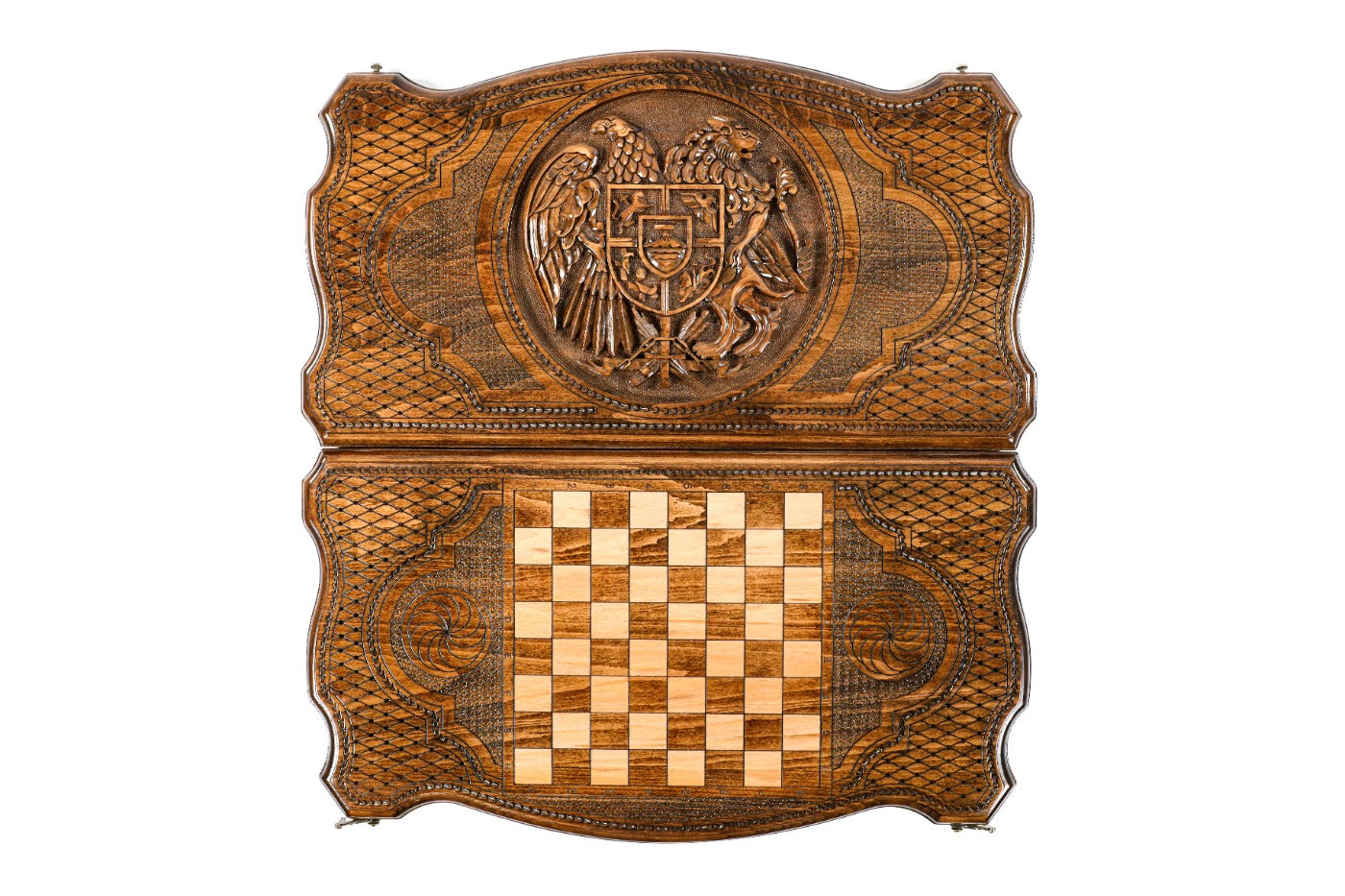 Backgammon Board - Coat of Arms of Armenia - Unumperfectus