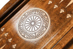 Geghard Monastery backgammon board - carrying case and accessories