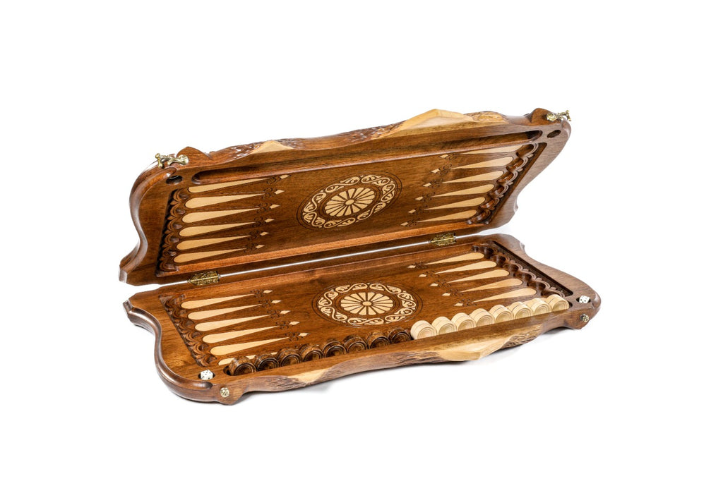 Backgammon Board - Anush Incrustation Mount Ararat