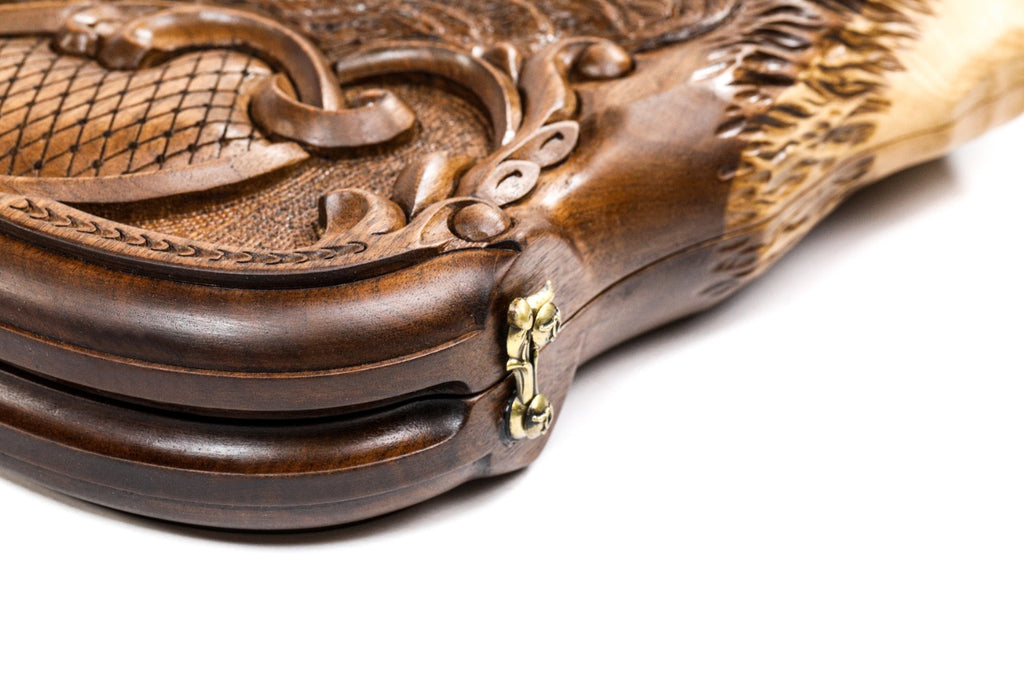 Backgammon Board - Anush Incrustation Mount Ararat