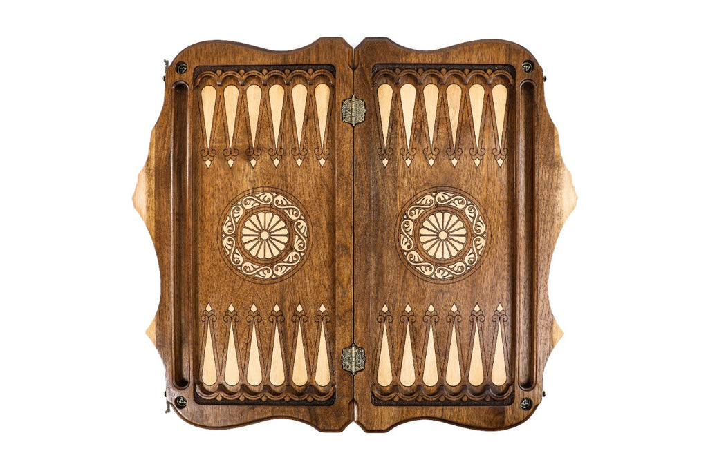 Backgammon Board - Anush Incrustation Mount Ararat