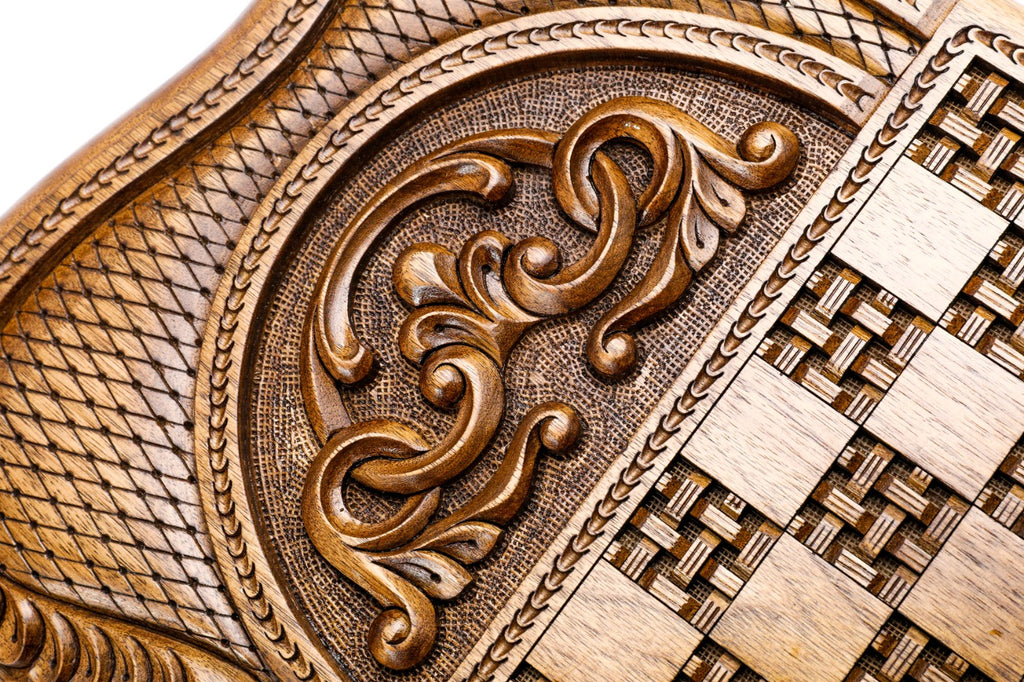 Backgammon Board - Anush Incrustation Mount Ararat