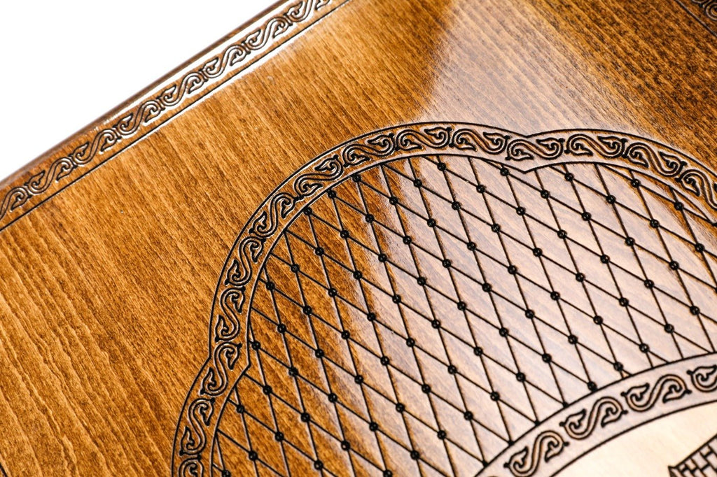 Wooden Backgammon Board Two-Sided Artsakh Gandzasar 23.6" | 60 cm - Unumperfectus