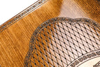 Two Sided Artsakh Gandzasar backgammon board - corner detail of the board
