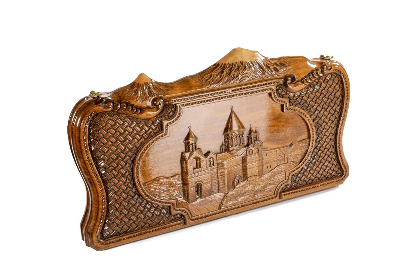 Backgammon Board - Etchmiadzin Cathedral & Mount Ararat - Unumperfectus