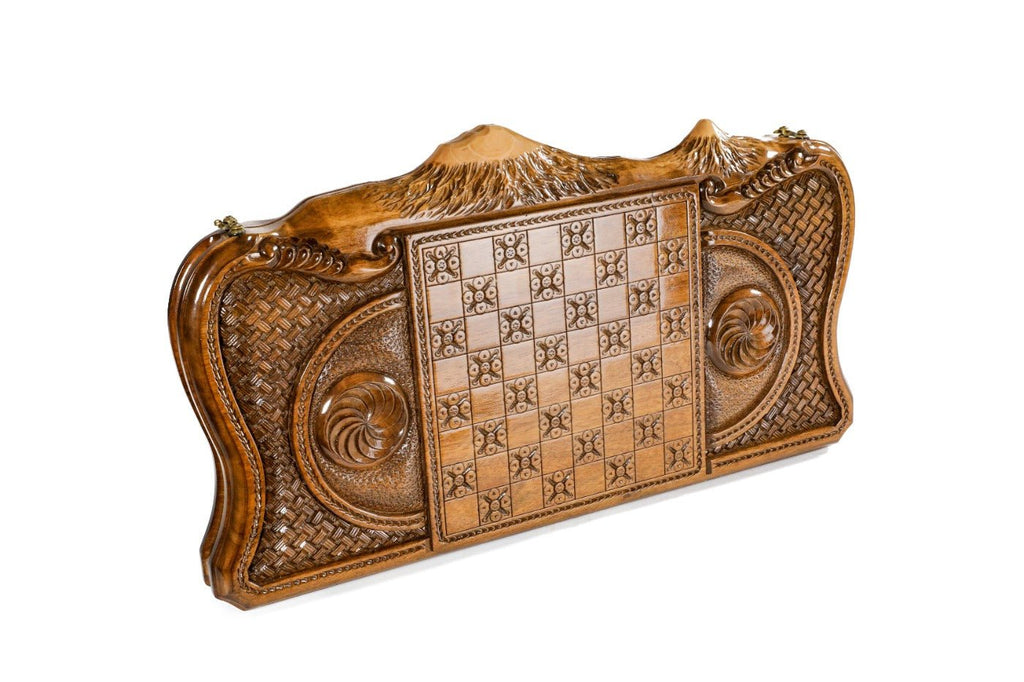 Backgammon Board - Etchmiadzin Cathedral & Mount Ararat - Unumperfectus