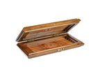 Argentina Coat of Arms backgammon board - closed cover detail