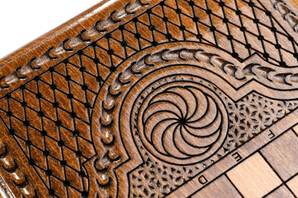 Backgammon Board - Argentina Coat of Arms - Unumperfectus