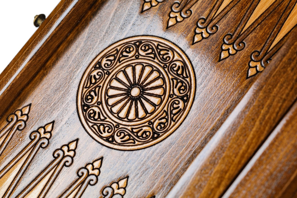 Backgammon Board - Argentina Coat of Arms - Unumperfectus