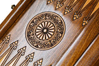 Argentina Coat of Arms backgammon board - carrying case and accessories