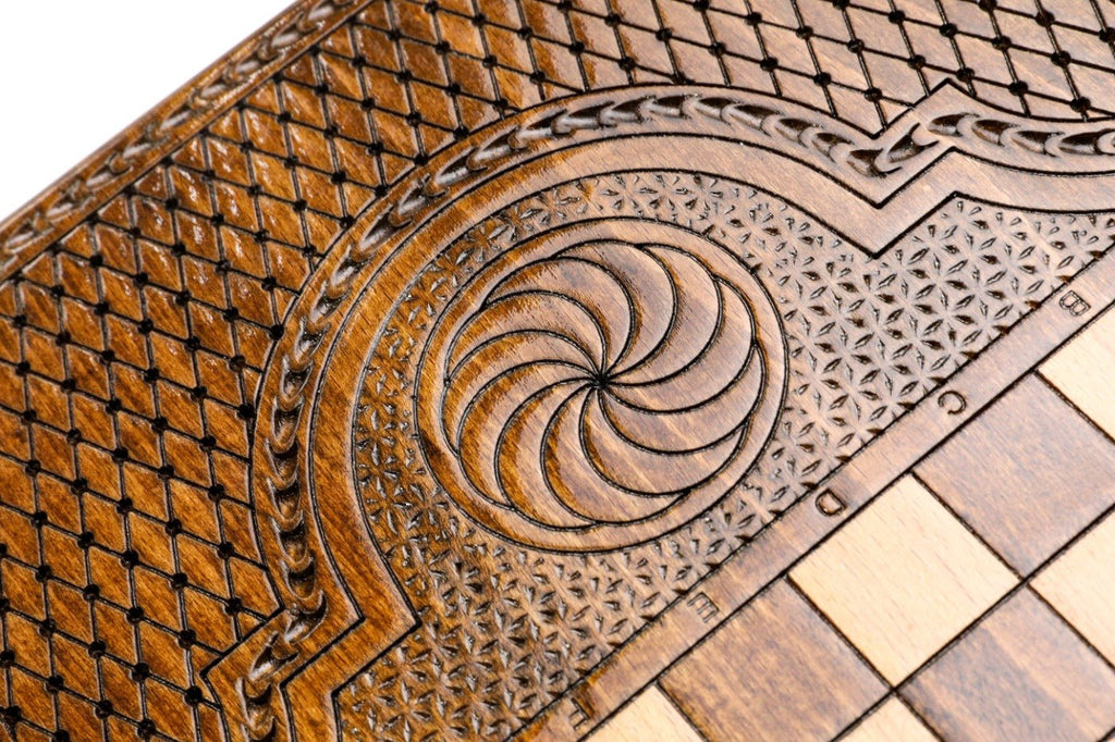 Backgammon Board - Argentina Coat of Arms Classic - Unumperfectus