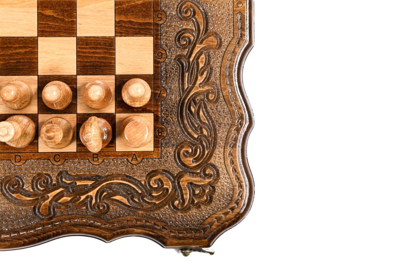 Classic Chess Set & Backgammon Board 19.7" | 50 cm - Unumperfectus