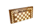 Armenian Classic Mount Ararat chess set - board surface detail