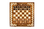 Armenian Classic Mount Ararat chess set in wood by Hrachya Ohanyan