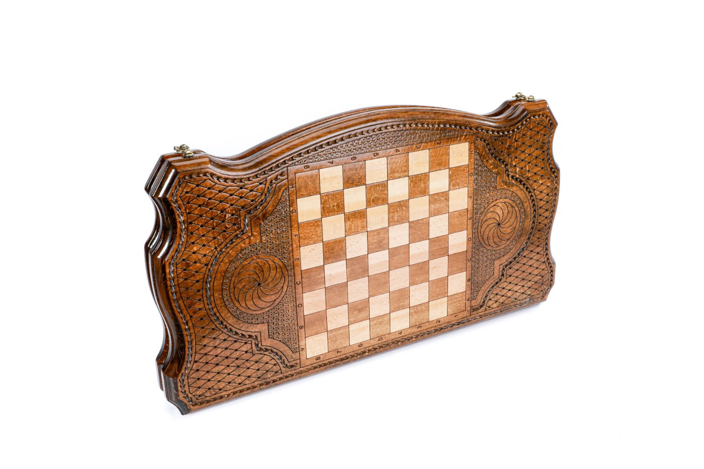 Backgammon Board - Pomegranate - Unumperfectus