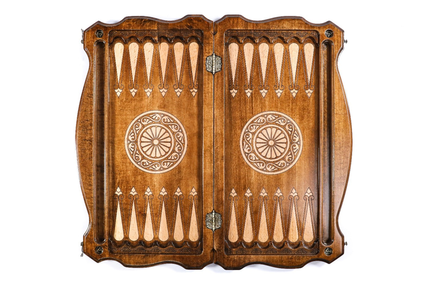 Backgammon Board - Pomegranate - Unumperfectus