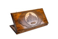 Armenian wooden backgammon board Church of St. Gayane design 23.6 inch