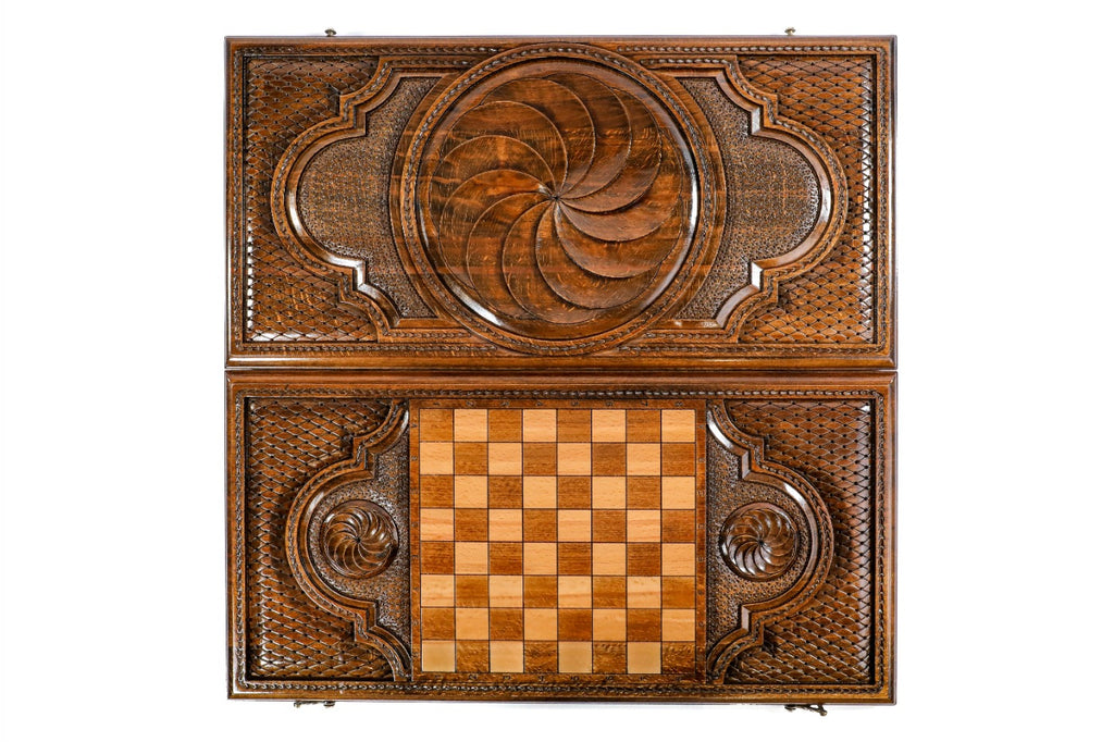 Backgammon Board - Eternity Symbol - Unumperfectus