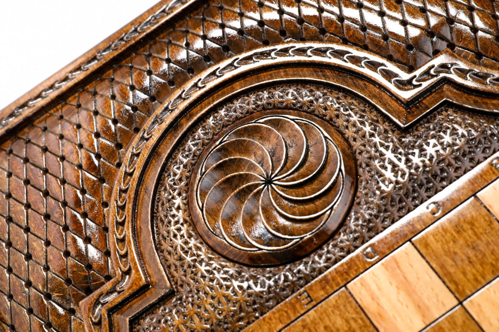 Backgammon Board - Eternity Symbol - Unumperfectus