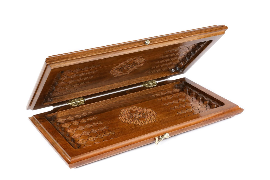Backgammon Board - Lori Carpet Motif - Unumperfectus
