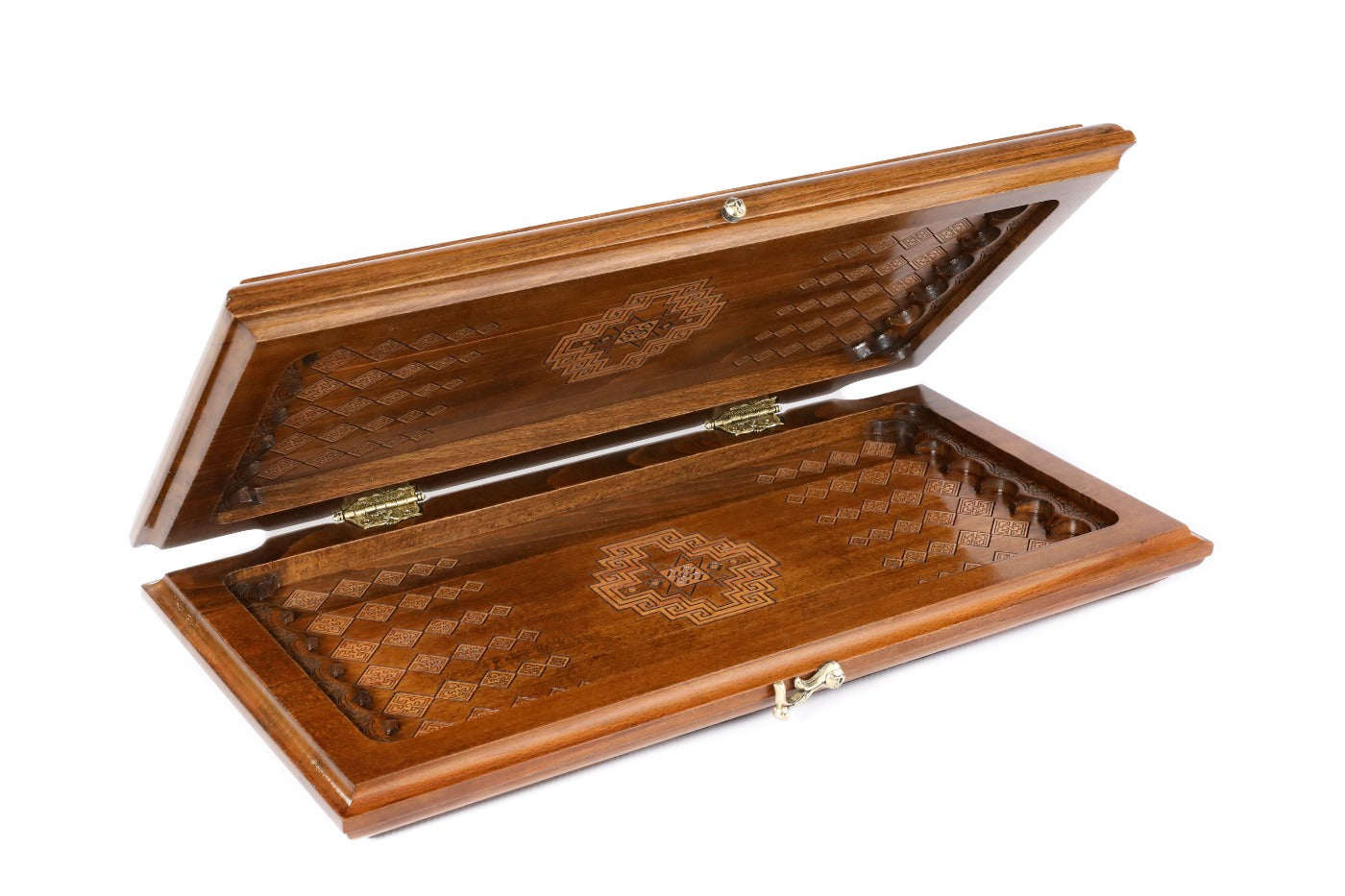 Backgammon Board - Lori Carpet Motif - Unumperfectus