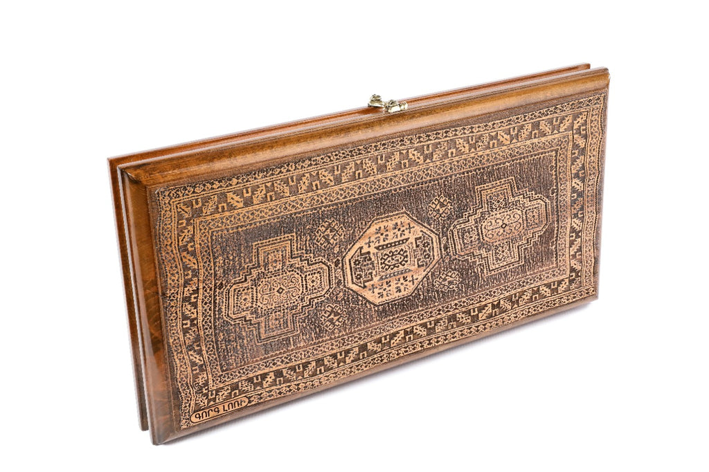 Backgammon Board - Lori Carpet Motif - Unumperfectus