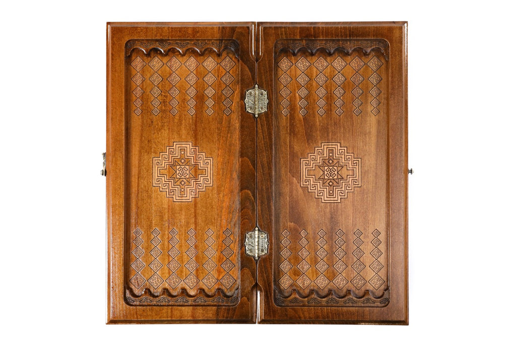 Backgammon Board - Lori Carpet Motif - Unumperfectus