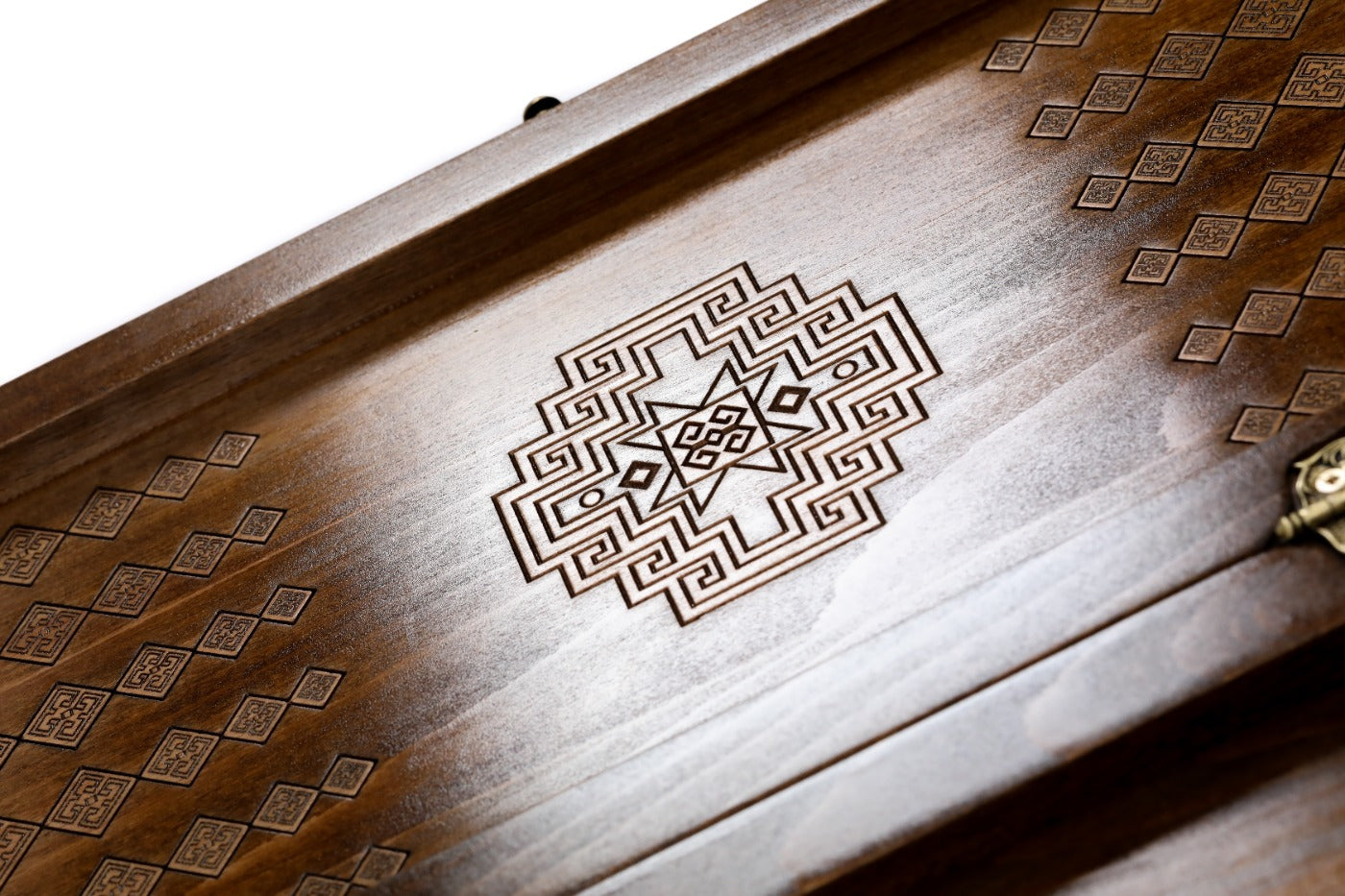 Backgammon Board - Lori Carpet Motif - Unumperfectus