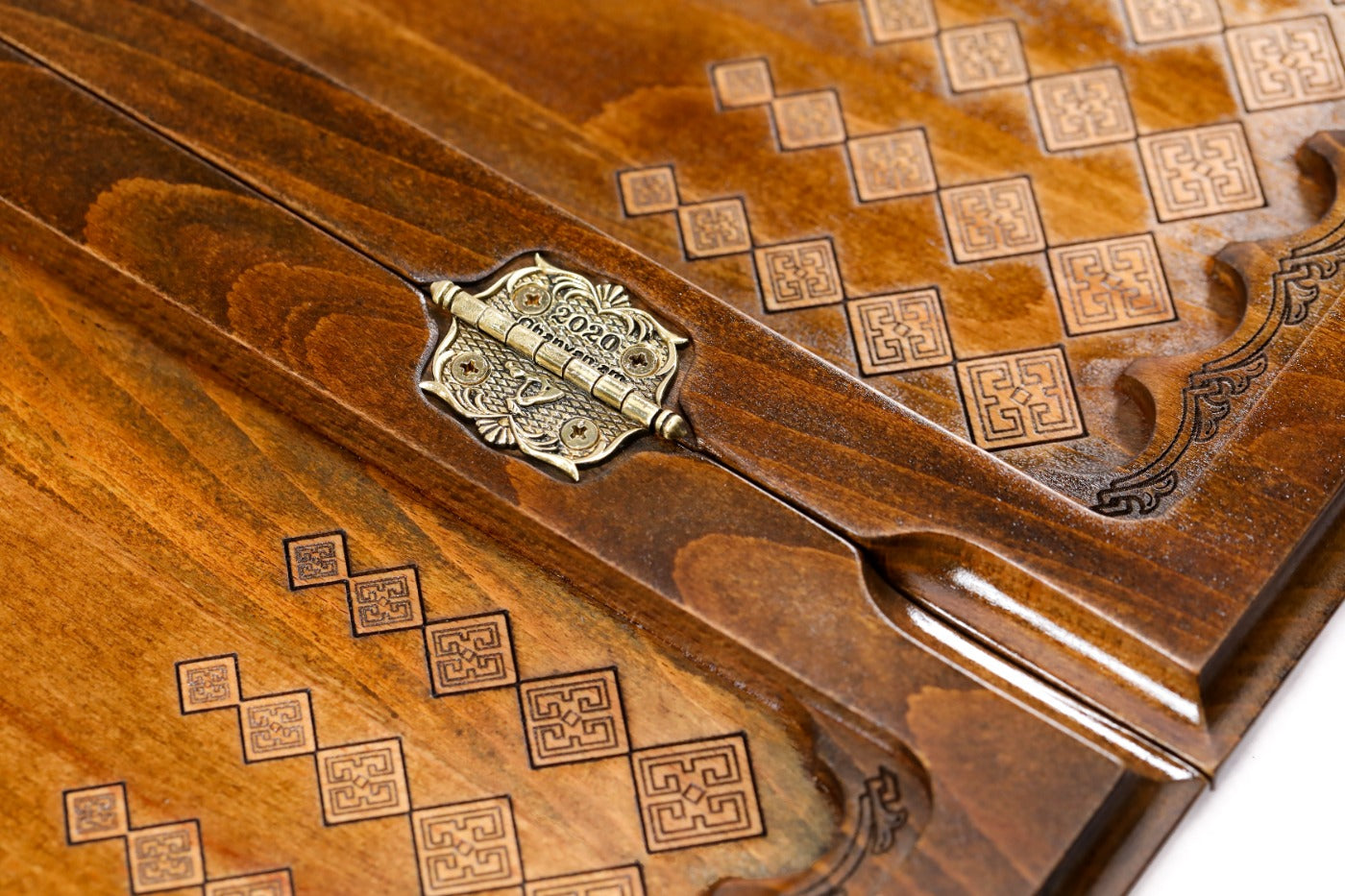 Backgammon Board - Lori Carpet Motif - Unumperfectus