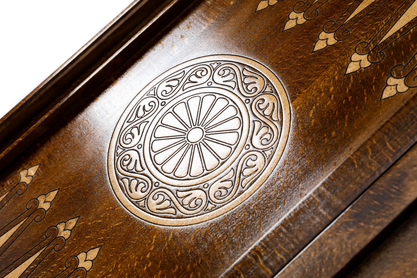 Backgammon Board - Pomegranate & Grapes - Unumperfectus