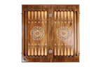Mother See of Holy Etchmiadzin backgammon board - angled view