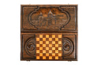 Mother See of Holy Etchmiadzin backgammon board - corner detail of the board