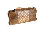 Saint Gayane Church Mount Ararat backgammon board in wood by Hrachya Ohanyan