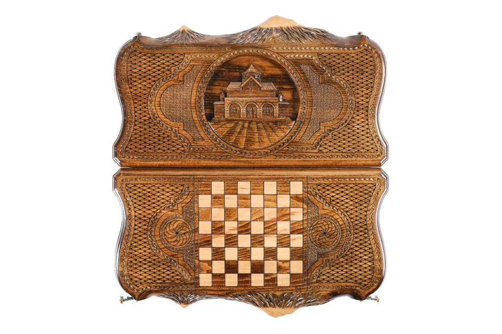 Backgammon Board - Saint Gayane Church Mount Ararat - Unumperfectus