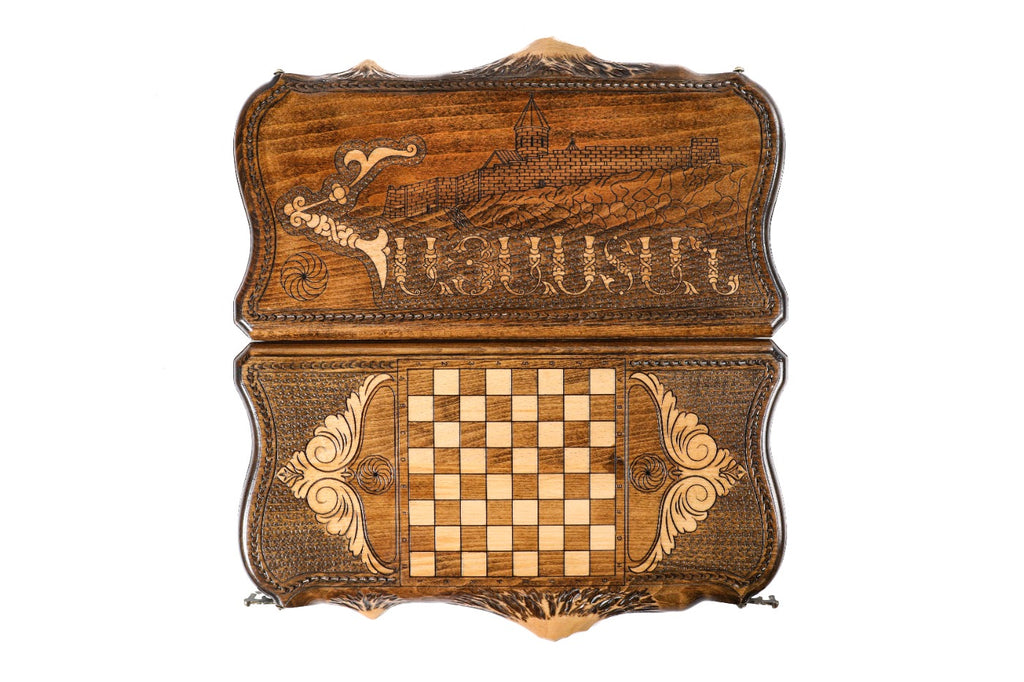 Backgammon Board - Hayastan Khor Virap - Unumperfectus