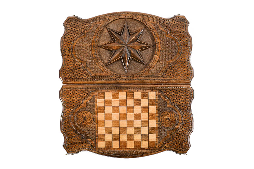 Backgammon Board - Octagram - Unumperfectus
