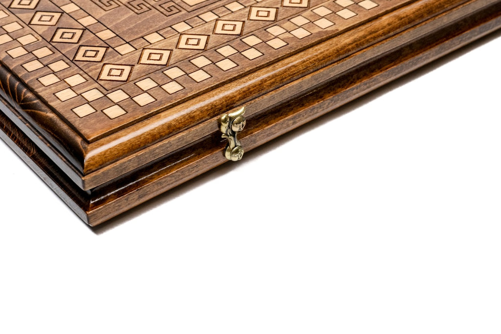 Backgammon Board - Artsakh Carpet Wooden Classic - Unumperfectus