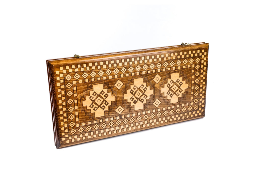 Backgammon Board - Artsakh Carpet Wooden Classic - Unumperfectus