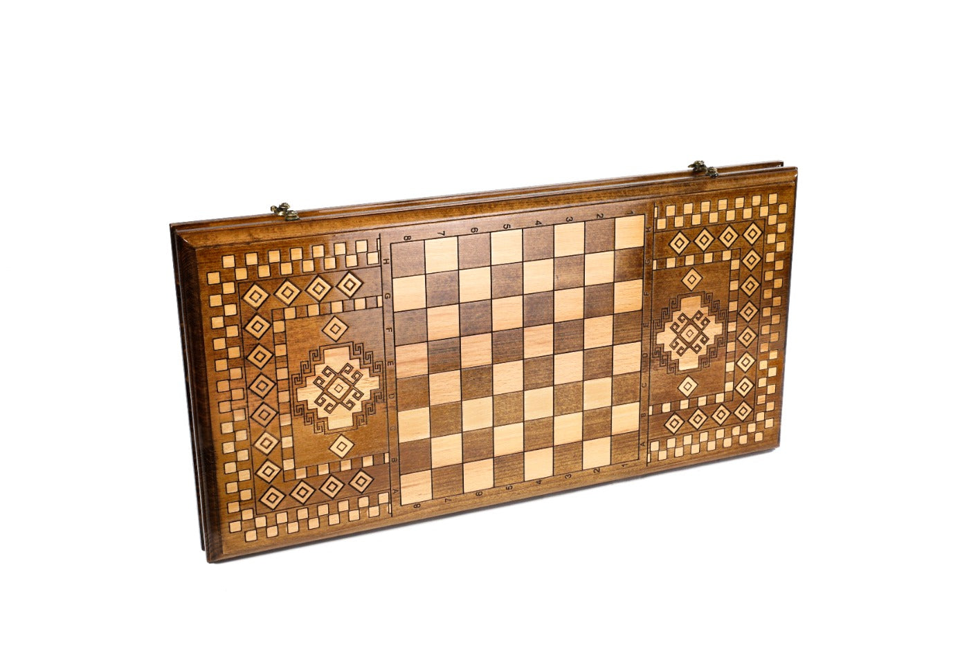 Backgammon Board - Artsakh Carpet Wooden Classic - Unumperfectus