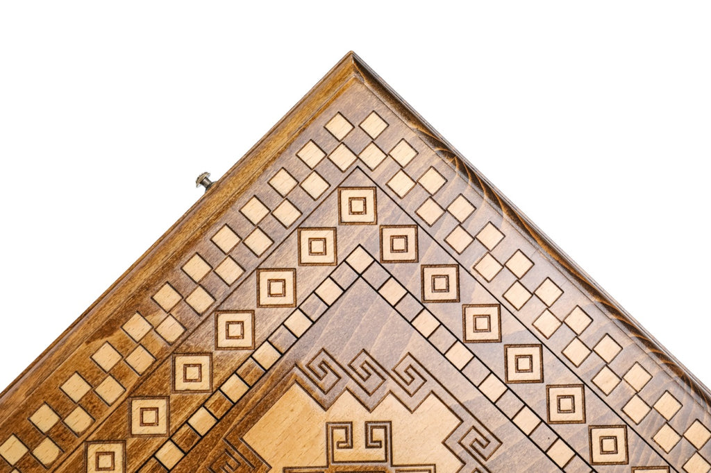 Backgammon Board - Artsakh Carpet Wooden Classic - Unumperfectus
