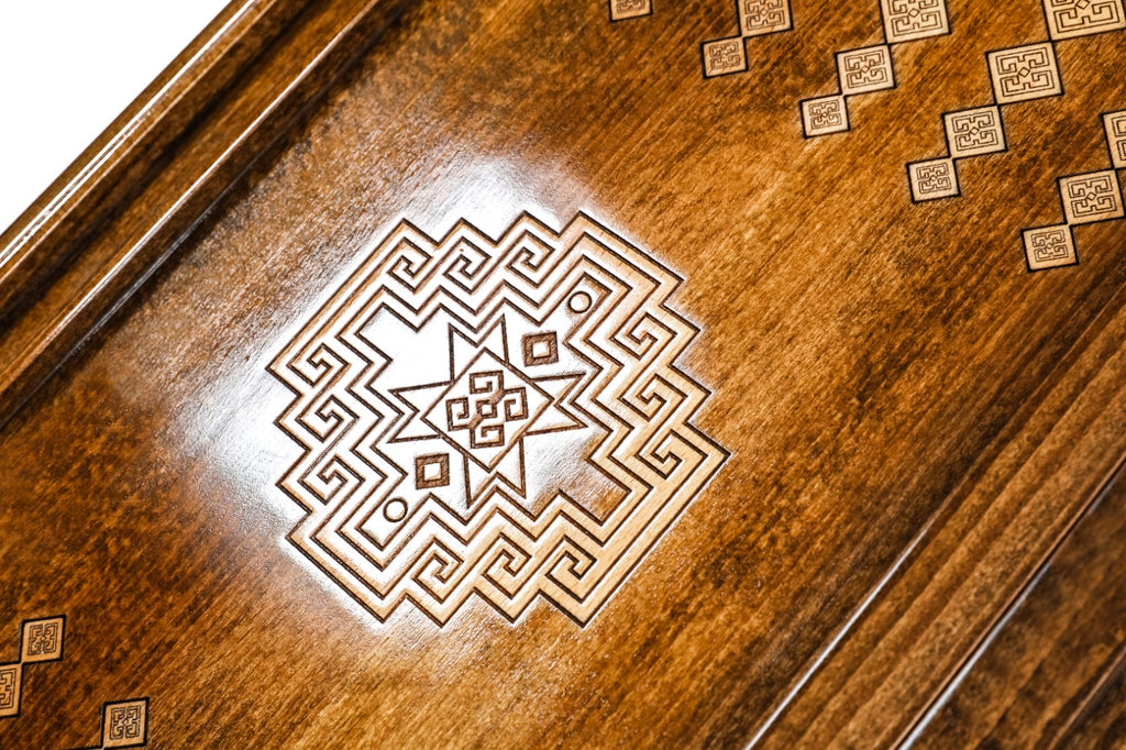 Backgammon Board - Artsakh Carpet Wooden Classic - Unumperfectus