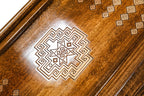 Artsakh Carpet Classic backgammon board - carrying case and accessories