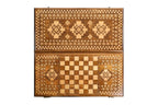 Artsakh Carpet Classic backgammon board in wood by Hrachya Ohanyan