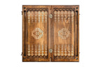 Artsakh Carpet Classic backgammon board - angled view