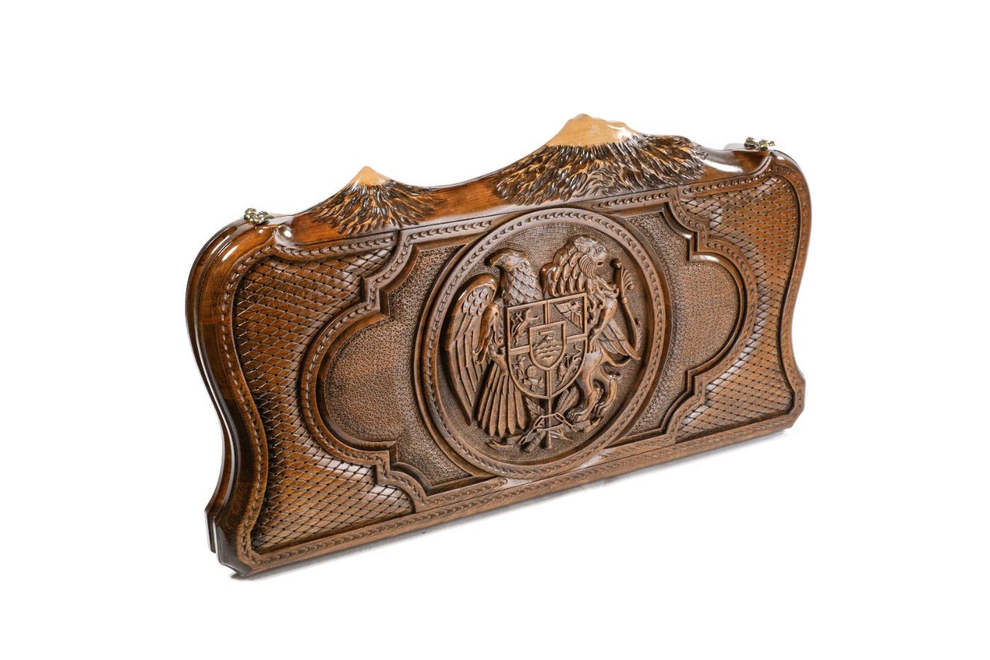 Backgammon Board - Coat of Arms of Armenia - Unumperfectus