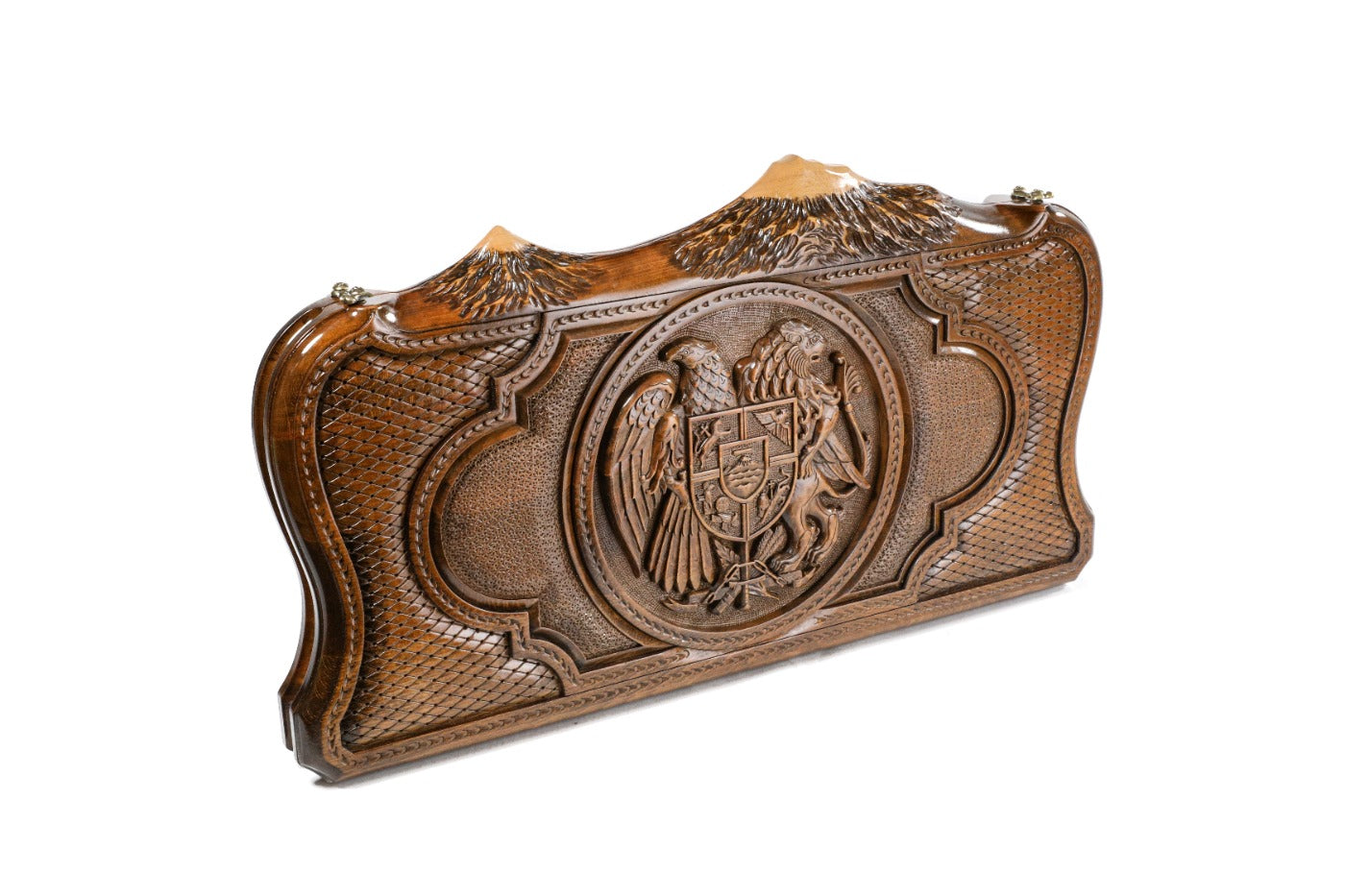 Backgammon Board - Coat of Arms of Armenia - Unumperfectus