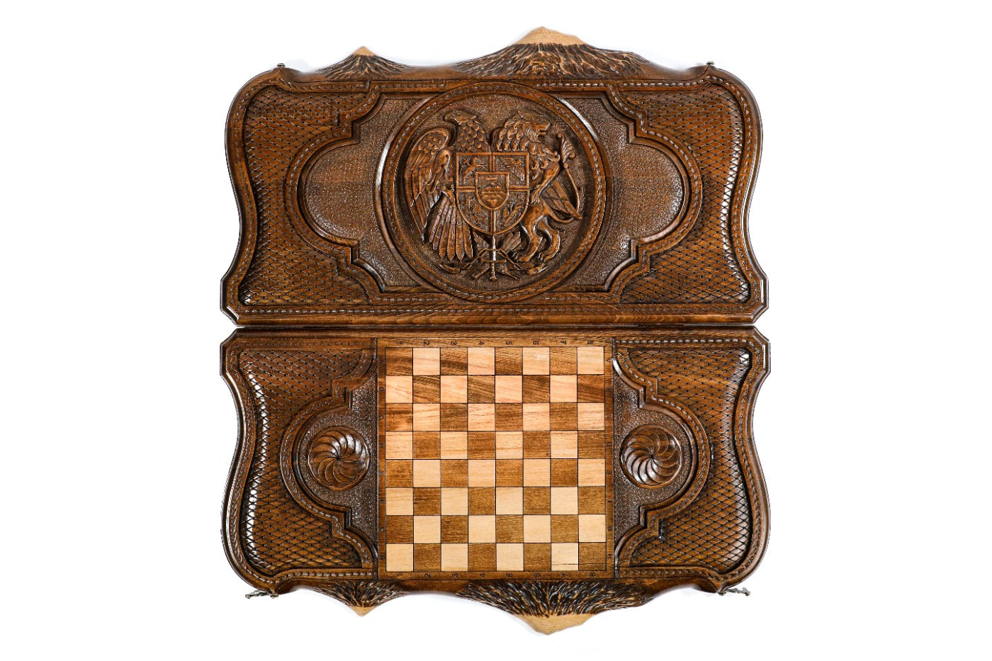 Backgammon Board - Coat of Arms of Armenia - Unumperfectus