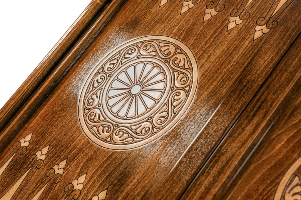 Backgammon Board - Coat of Arms of Armenia - Unumperfectus